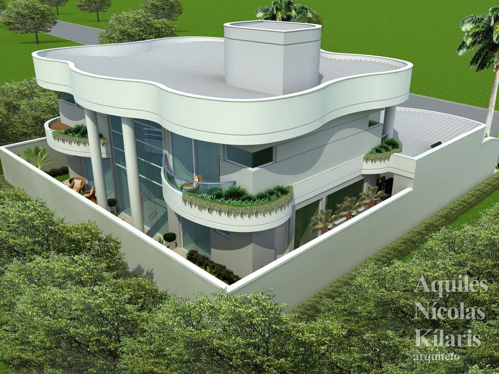 Arquiteto - Aquiles Nícolas Kílaris - Projetos Residenciais - Projeto Planaltina - DF