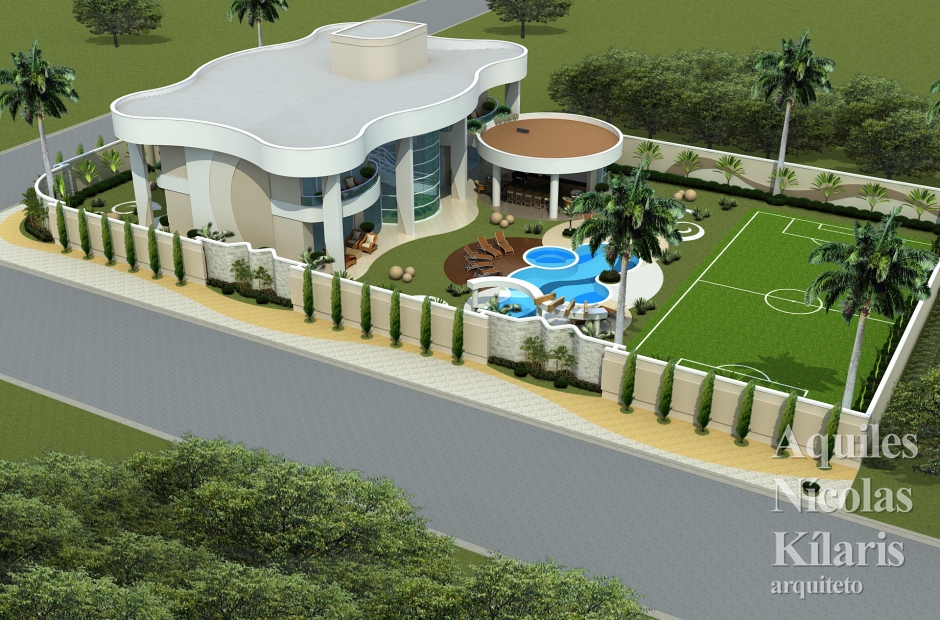 Arquiteto - Aquiles NÃ­colas KÃ­laris - Residential Projects - Projeto Angelica - MT