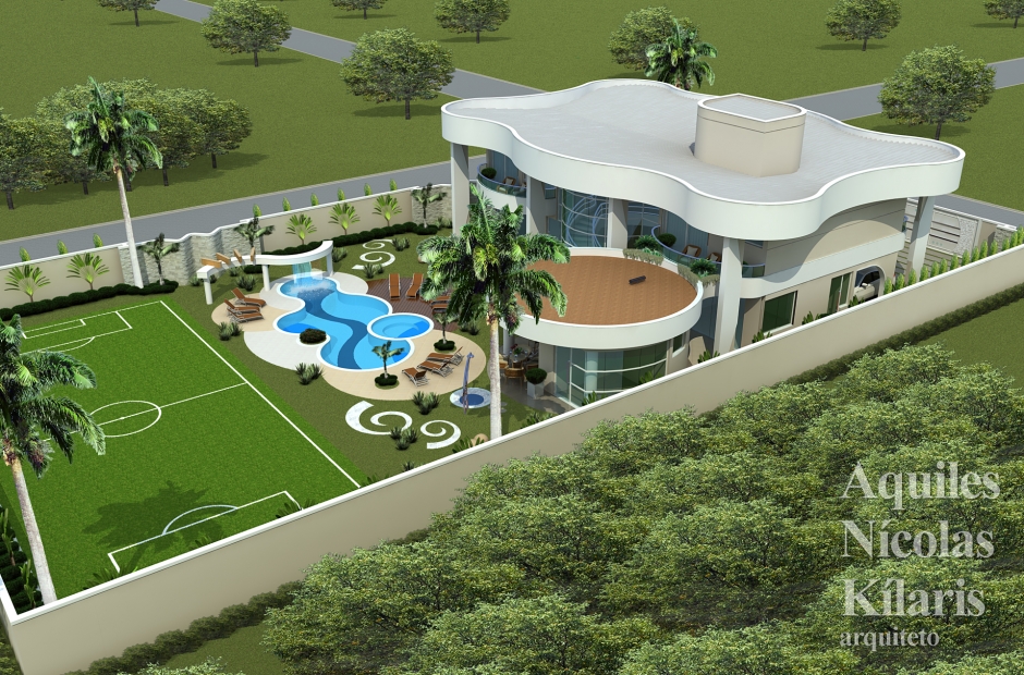 Arquiteto - Aquiles NÃ­colas KÃ­laris - Residential Projects - Projeto Angelica - MT