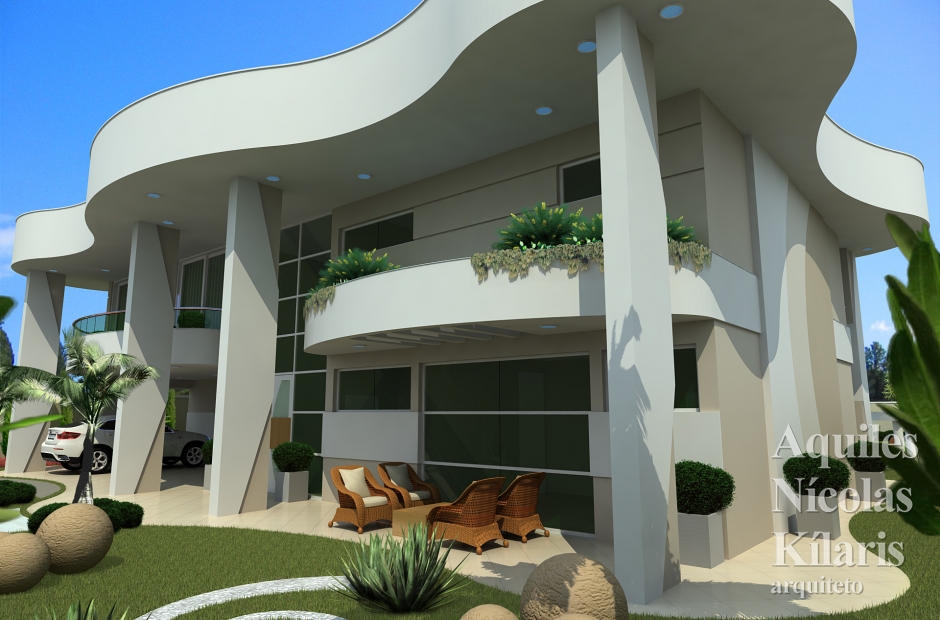 Arquiteto - Aquiles NÃ­colas KÃ­laris - Residential Projects - Projeto Angelica - MT