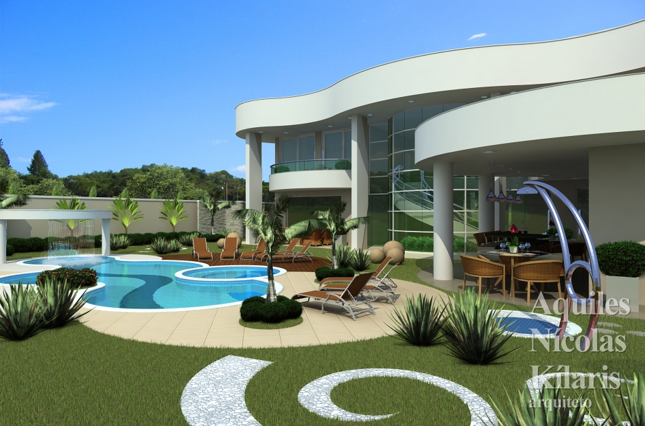 Arquiteto - Aquiles NÃ­colas KÃ­laris - Residential Projects - Projeto Angelica - MT