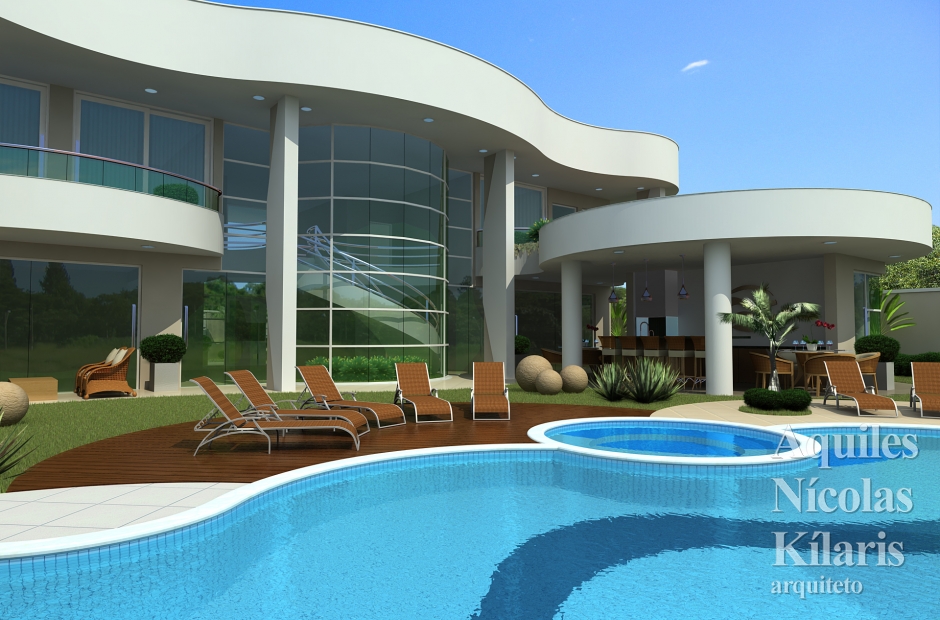 Arquiteto - Aquiles NÃ­colas KÃ­laris - Residential Projects - Projeto Angelica - MT