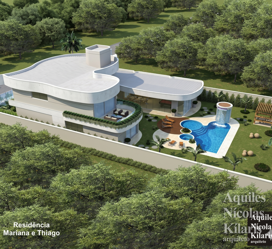 Arquiteto - Aquiles NÃ­colas KÃ­laris - Residential Projects - Projeto Mato Grosso