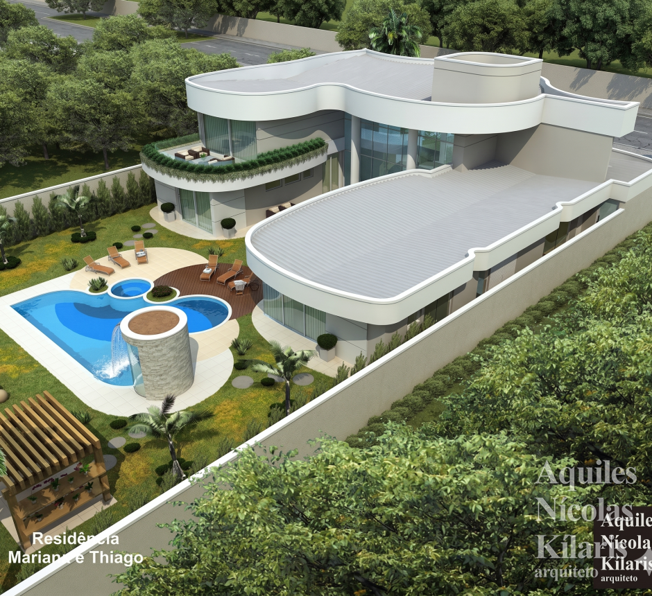 Arquiteto - Aquiles NÃ­colas KÃ­laris - Residential Projects - Projeto Mato Grosso