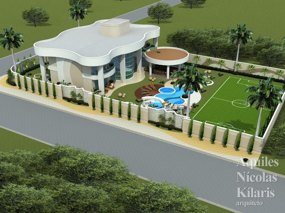 Arquiteto - Aquiles NÃ­colas KÃ­laris - Residential Projects - Projeto Angelica - MT