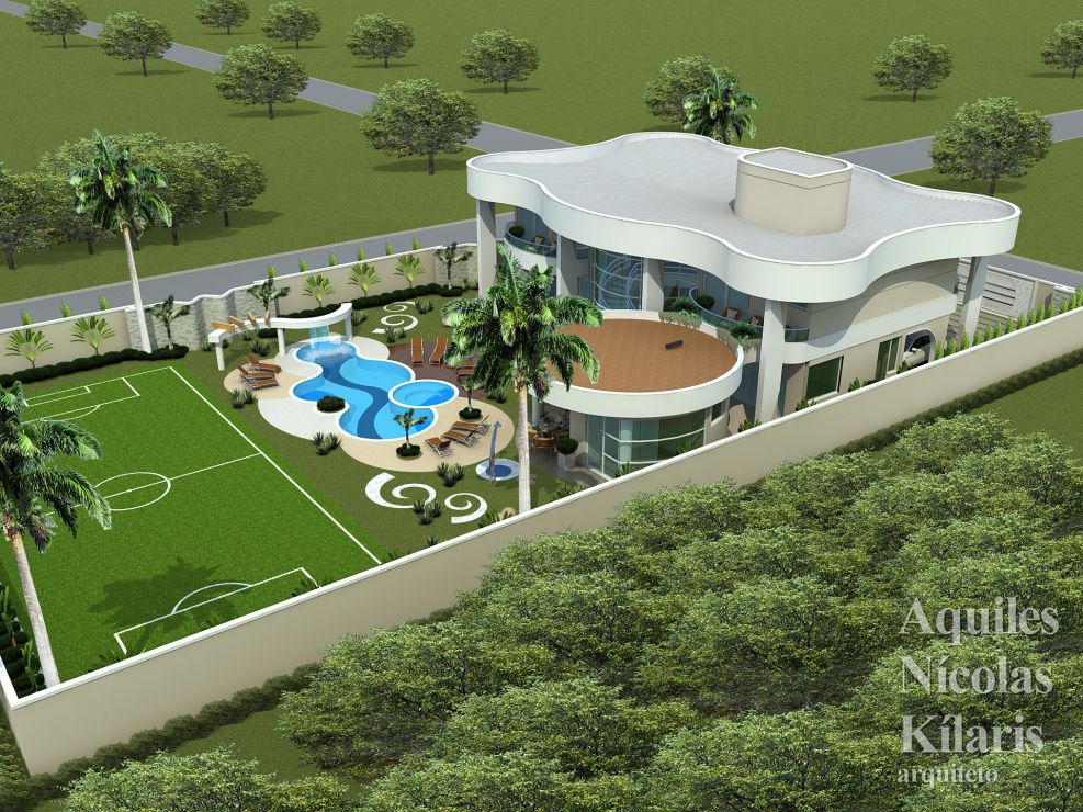 Arquiteto - Aquiles NÃ­colas KÃ­laris - Residential Projects - Projeto Angelica - MT