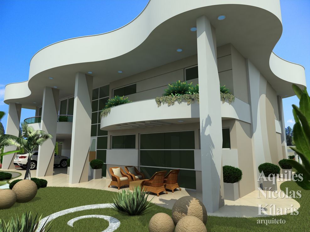 Arquiteto - Aquiles NÃ­colas KÃ­laris - Residential Projects - Projeto Angelica - MT