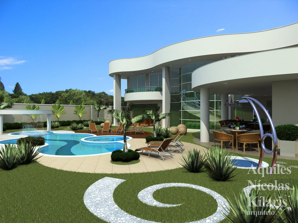 Arquiteto - Aquiles NÃ­colas KÃ­laris - Residential Projects - Projeto Angelica - MT