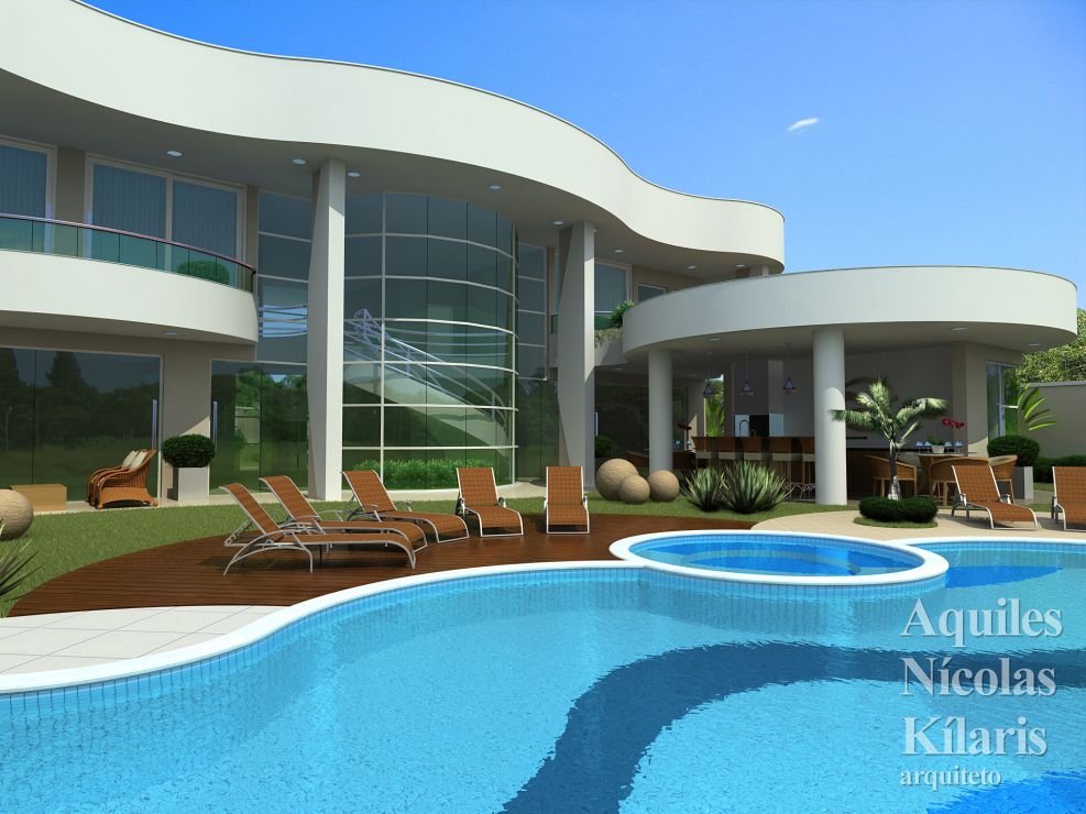 Arquiteto - Aquiles NÃ­colas KÃ­laris - Residential Projects - Projeto Angelica - MT