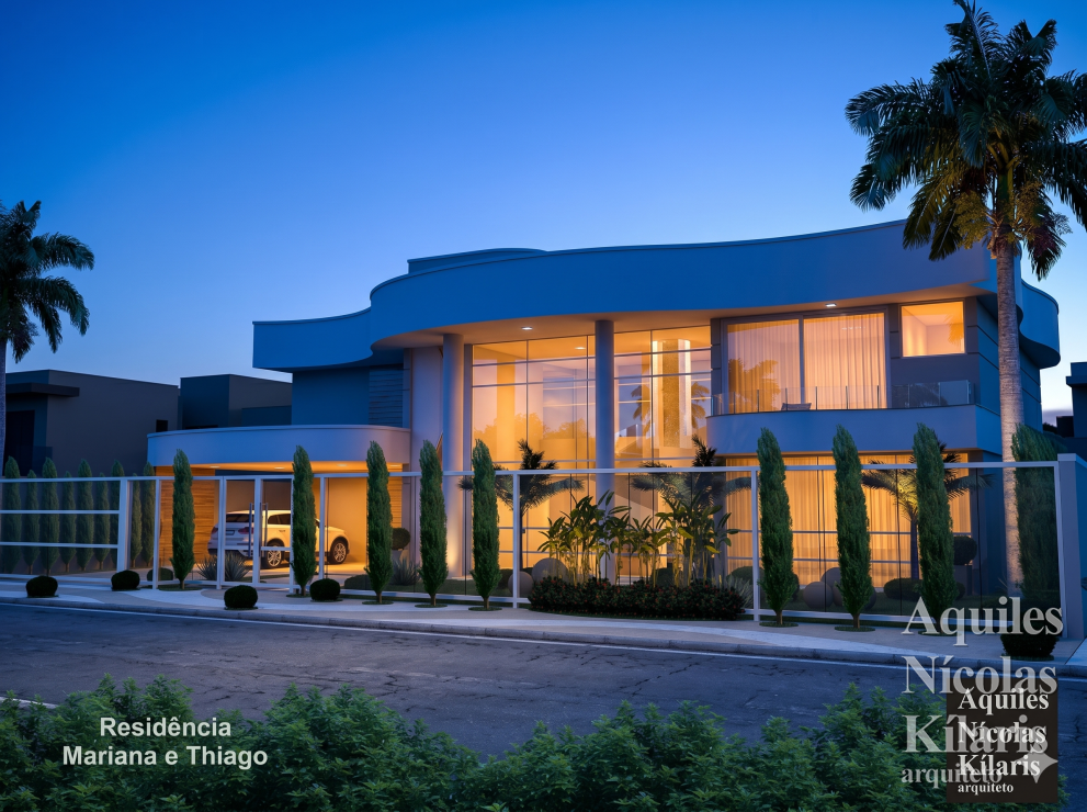 Arquiteto - Aquiles NÃ­colas KÃ­laris - Residential Projects - Projeto Mato Grosso