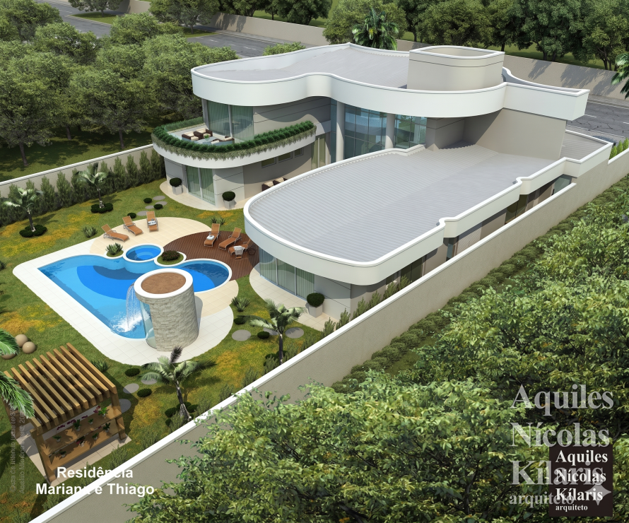 Arquiteto - Aquiles NÃ­colas KÃ­laris - Residential Projects - Projeto Mato Grosso