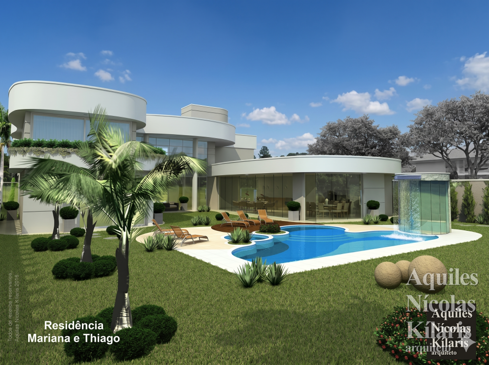 Arquiteto - Aquiles NÃ­colas KÃ­laris - Residential Projects - Projeto Mato Grosso