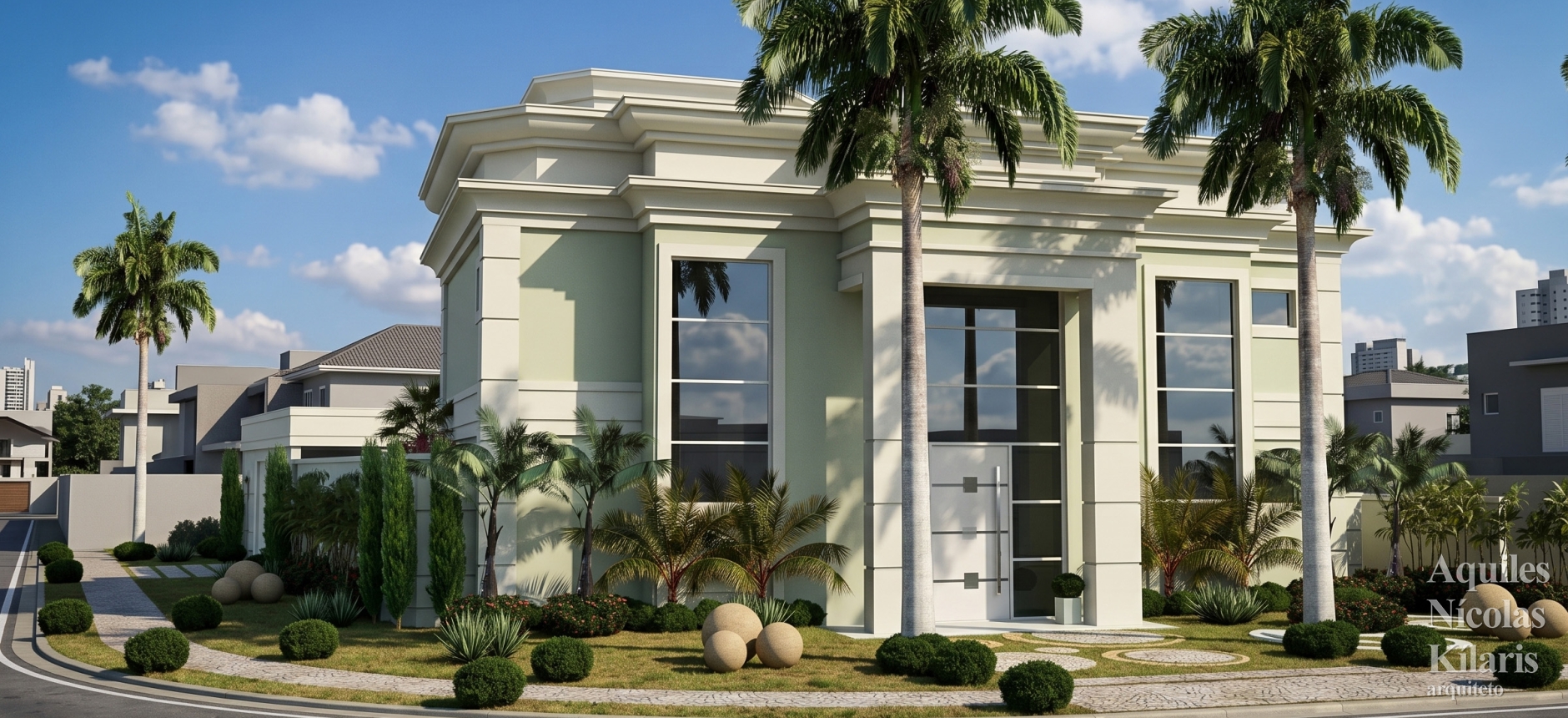 Arquiteto - Aquiles NÃ­colas KÃ­laris - Residential Projects - Projeto TrÃªs Lagoas - MS