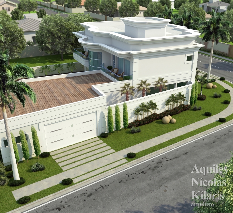 Arquiteto - Aquiles NÃ­colas KÃ­laris - Residential Projects - Projeto TrÃªs Lagoas - MS
