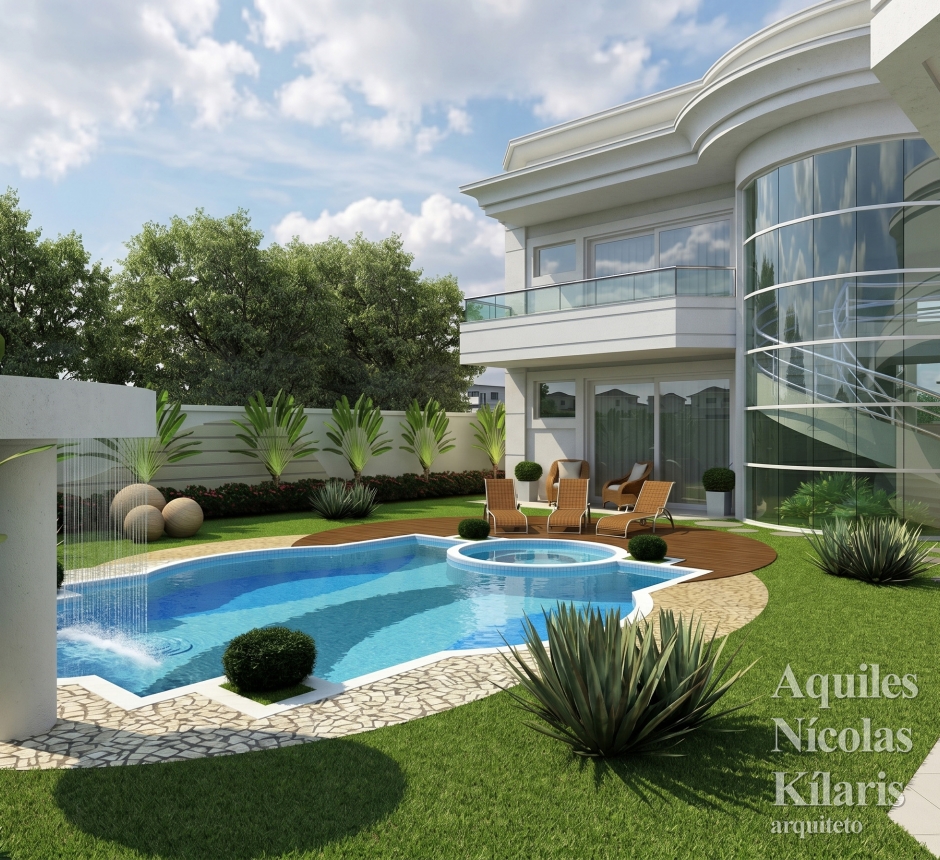 Arquiteto - Aquiles NÃ­colas KÃ­laris - Residential Projects - Projeto TrÃªs Lagoas - MS