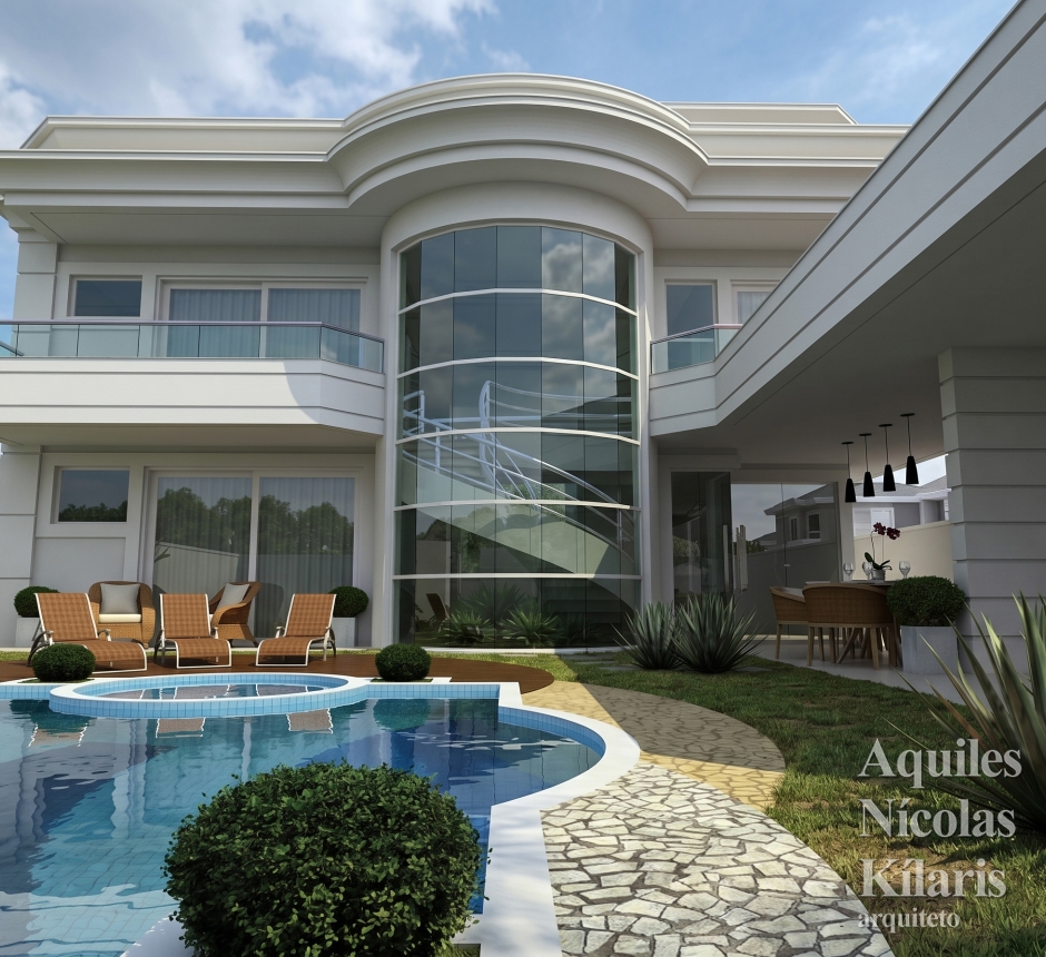 Arquiteto - Aquiles NÃ­colas KÃ­laris - Residential Projects - Projeto TrÃªs Lagoas - MS