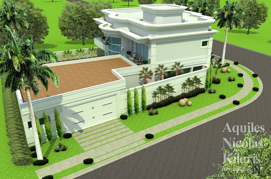 Arquiteto - Aquiles NÃ­colas KÃ­laris - Residential Projects - Projeto TrÃªs Lagoas - MS