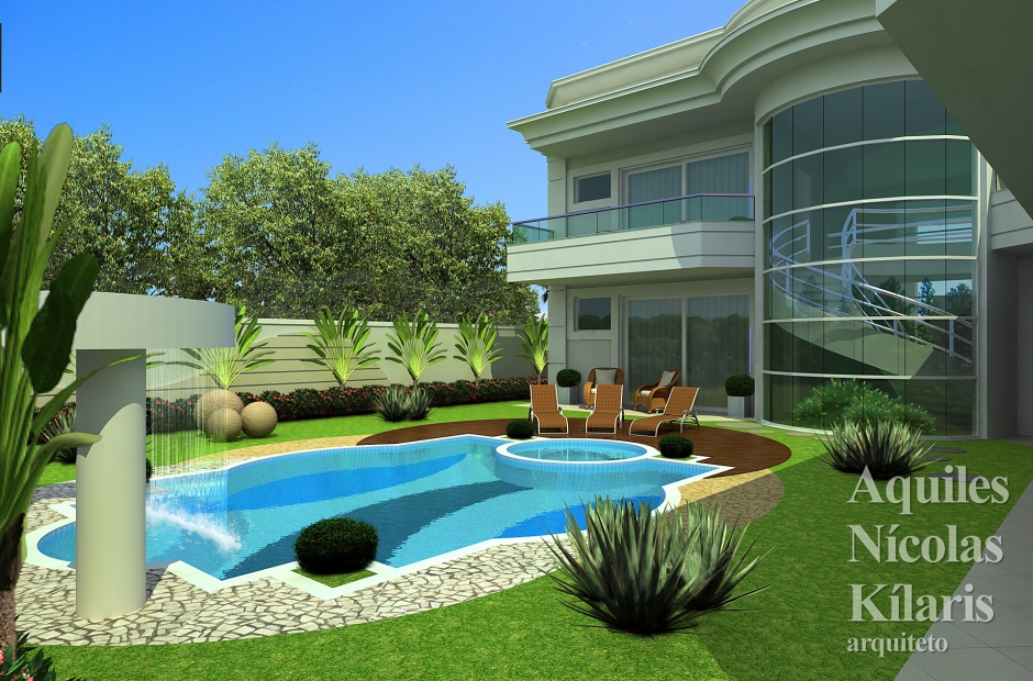 Arquiteto - Aquiles NÃ­colas KÃ­laris - Residential Projects - Projeto TrÃªs Lagoas - MS
