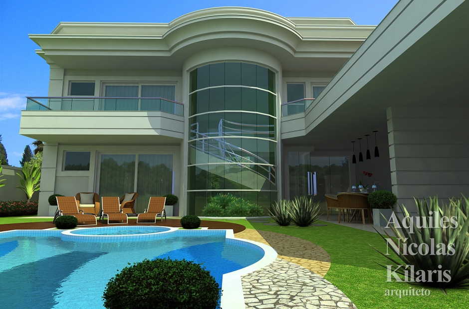 Arquiteto - Aquiles NÃ­colas KÃ­laris - Residential Projects - Projeto TrÃªs Lagoas - MS