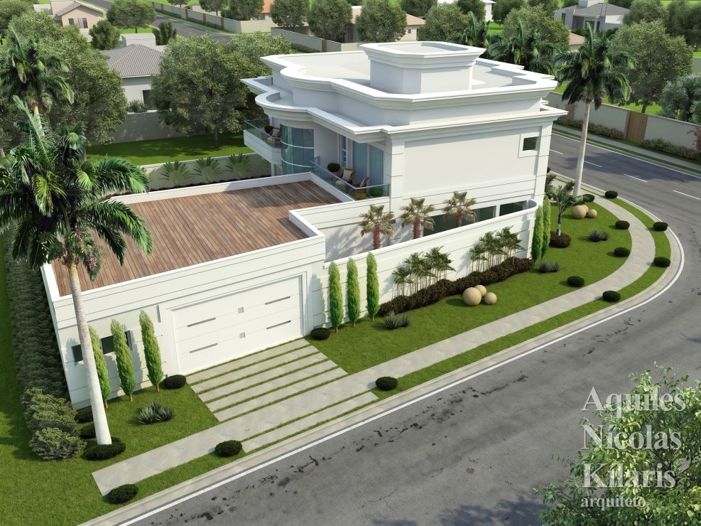Arquiteto - Aquiles NÃ­colas KÃ­laris - Residential Projects - Projeto TrÃªs Lagoas - MS
