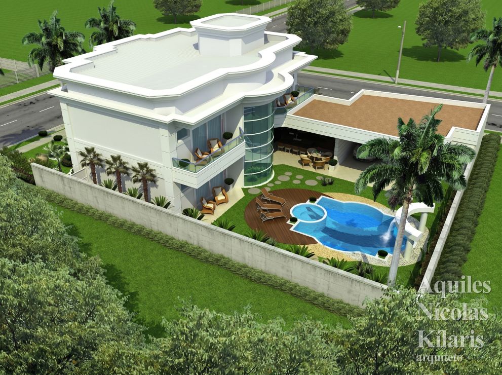 Arquiteto - Aquiles NÃ­colas KÃ­laris - Residential Projects - Projeto TrÃªs Lagoas - MS