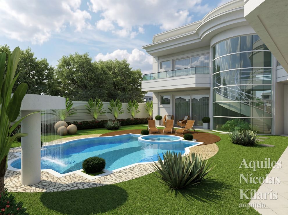 Arquiteto - Aquiles NÃ­colas KÃ­laris - Residential Projects - Projeto TrÃªs Lagoas - MS