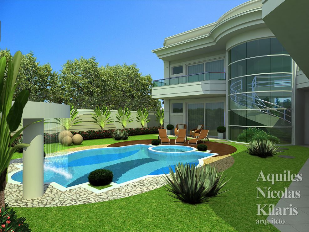Arquiteto - Aquiles NÃ­colas KÃ­laris - Residential Projects - Projeto TrÃªs Lagoas - MS