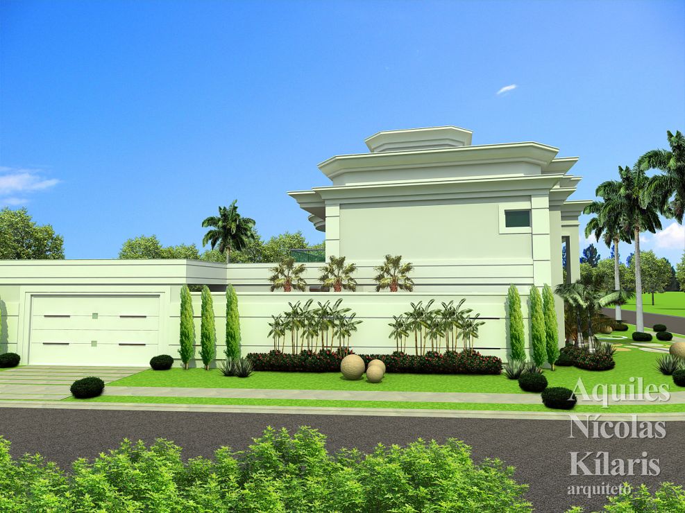 Arquiteto - Aquiles NÃ­colas KÃ­laris - Residential Projects - Projeto TrÃªs Lagoas - MS