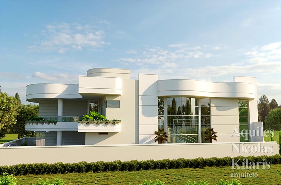 Arquiteto - Aquiles NÃ­colas KÃ­laris - Projetos Residenciais - Projeto Campo Grande - MS