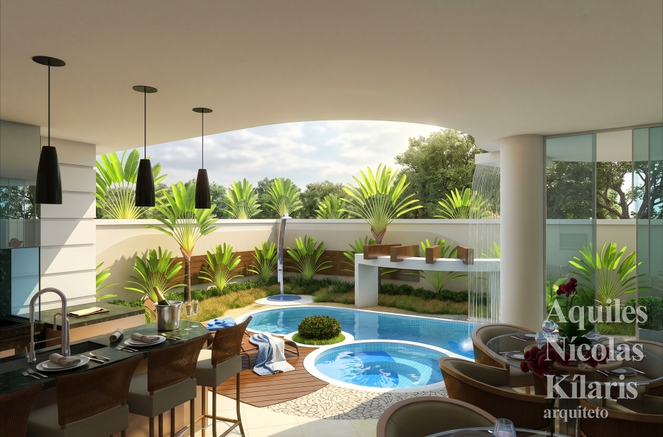 Arquiteto - Aquiles NÃ­colas KÃ­laris - Projetos Residenciais - Projeto Campo Grande - MS