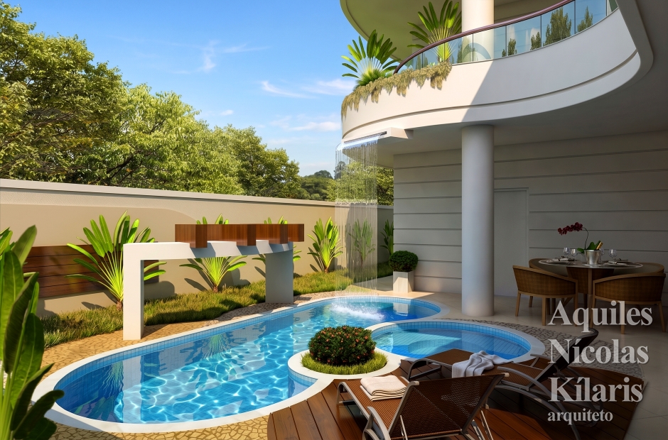 Arquiteto - Aquiles NÃ­colas KÃ­laris - Projetos Residenciais - Projeto Campo Grande - MS