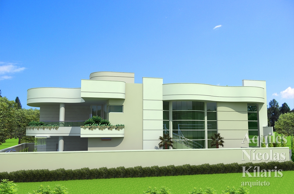 Arquiteto - Aquiles NÃ­colas KÃ­laris - Residential Projects - Projeto Campo Grande - MS
