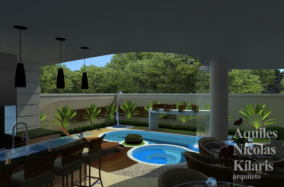 Arquiteto - Aquiles NÃ­colas KÃ­laris - Residential Projects - Projeto Campo Grande - MS