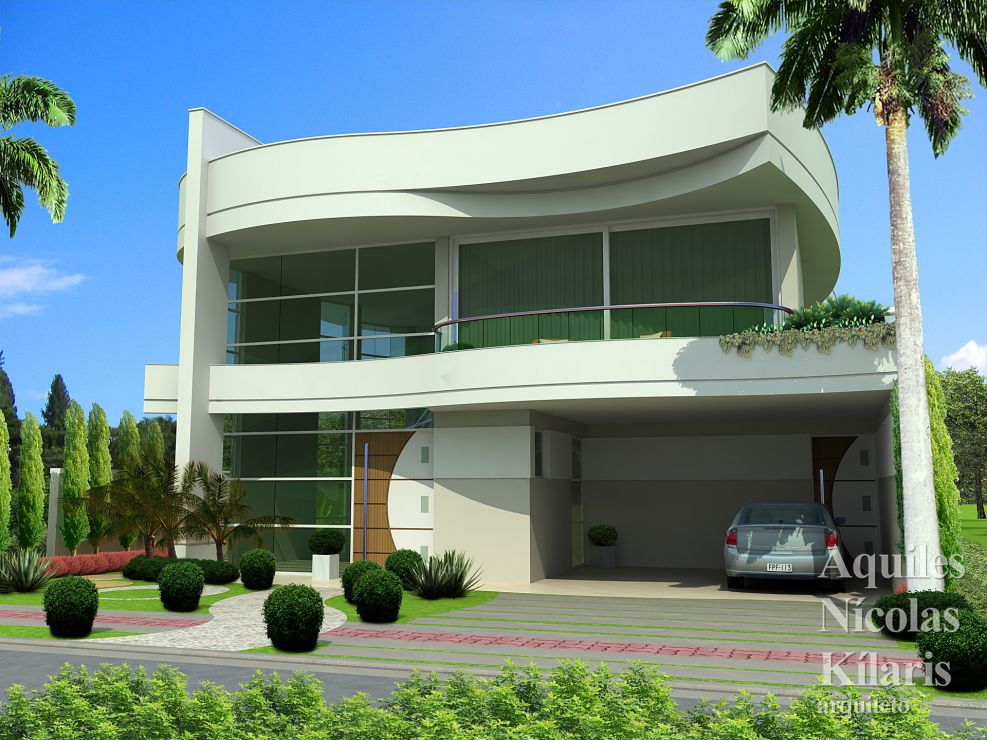 Arquiteto - Aquiles NÃ­colas KÃ­laris - Residential Projects - Projeto Campo Grande - MS