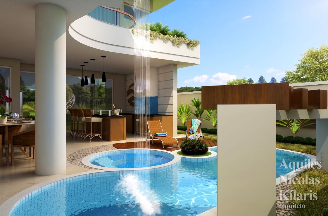 Arquiteto - Aquiles NÃ­colas KÃ­laris - Projetos Residenciais - Projeto Campo Grande - MS