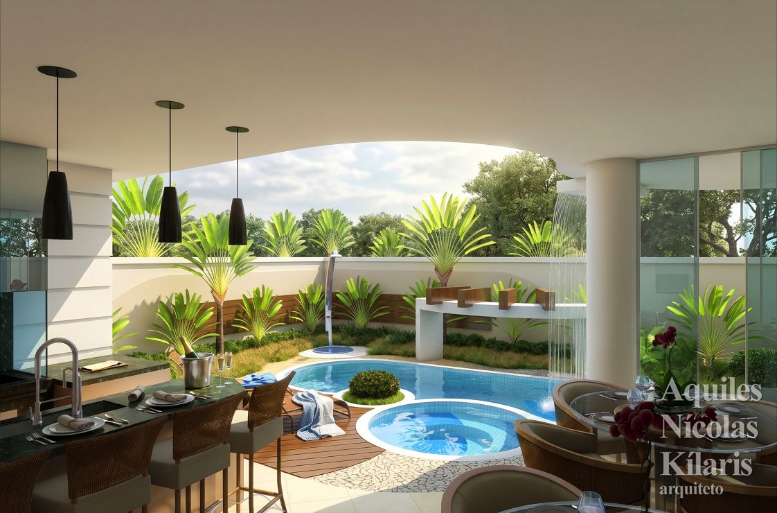 Arquiteto - Aquiles NÃ­colas KÃ­laris - Projetos Residenciais - Projeto Campo Grande - MS