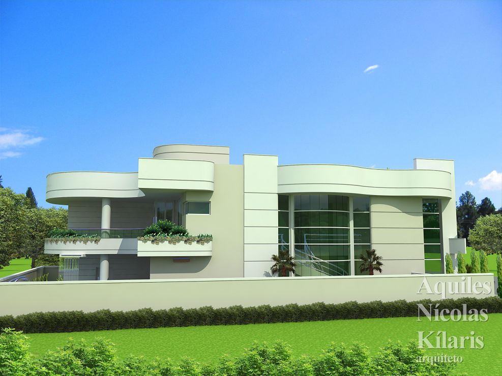 Arquiteto - Aquiles NÃ­colas KÃ­laris - Residential Projects - Projeto Campo Grande - MS