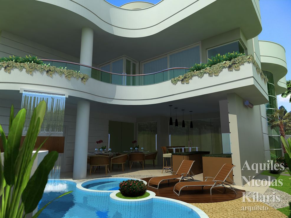 Arquiteto - Aquiles NÃ­colas KÃ­laris - Residential Projects - Projeto Campo Grande - MS