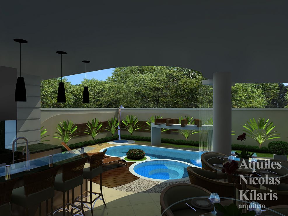Arquiteto - Aquiles NÃ­colas KÃ­laris - Residential Projects - Projeto Campo Grande - MS