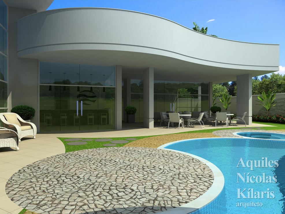 Arquiteto - Aquiles Nícolas Kílaris - Projetos Residenciais - Projeto Caldas Novas - GO