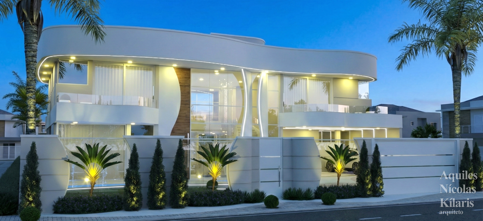 Arquiteto - Aquiles NÃ­colas KÃ­laris - Residential Projects - Projeto Goias