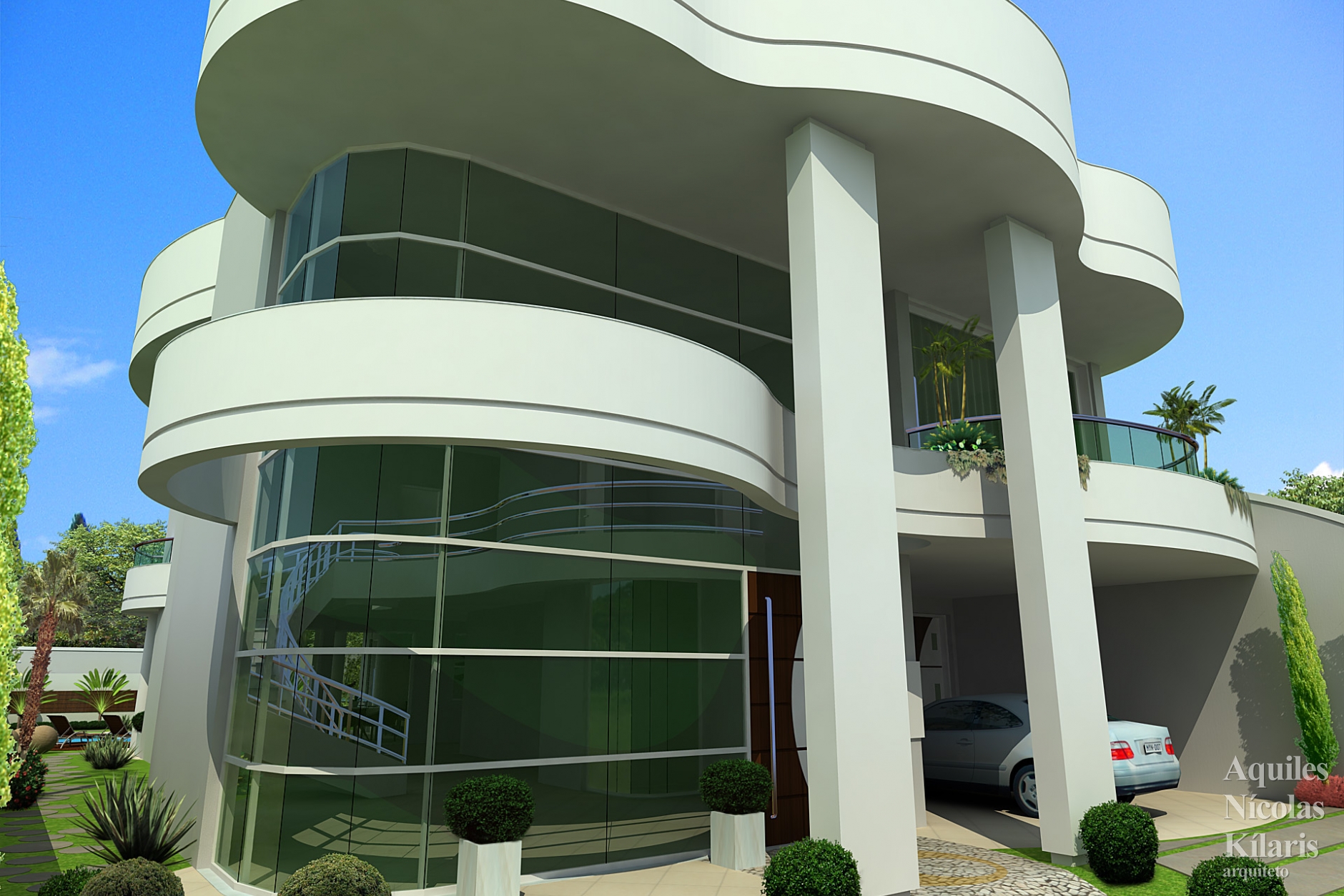 Arquiteto - Aquiles NÃ­colas KÃ­laris - Residential Projects - Projeto Goiania - GO