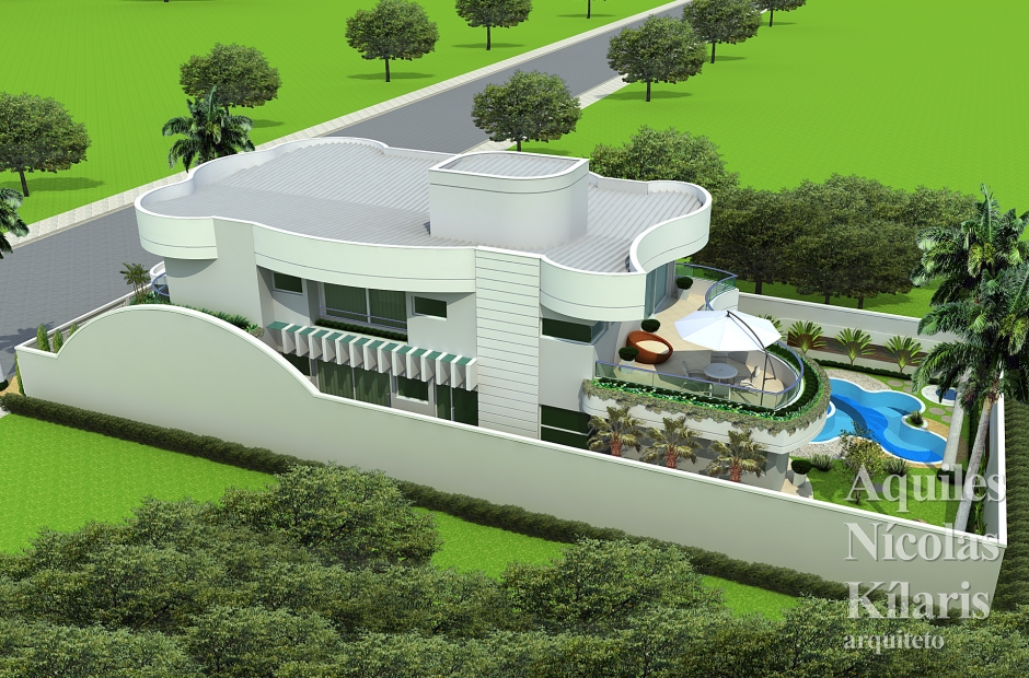 Arquiteto - Aquiles NÃ­colas KÃ­laris - Residential Projects - Projeto Goiania - GO