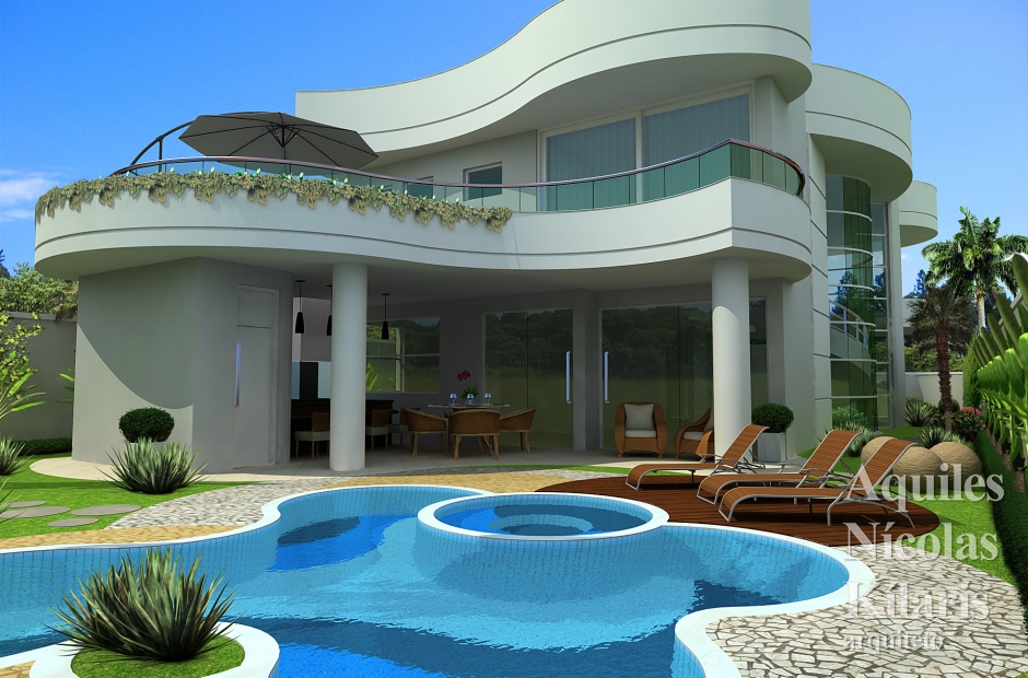 Arquiteto - Aquiles NÃ­colas KÃ­laris - Residential Projects - Projeto Goiania - GO