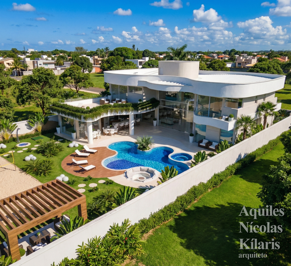 Arquiteto - Aquiles NÃ­colas KÃ­laris - Residential Projects - Projeto Goias