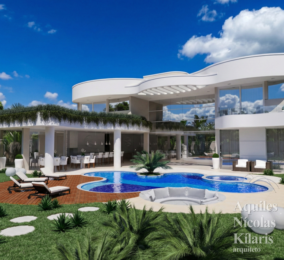 Arquiteto - Aquiles NÃ­colas KÃ­laris - Residential Projects - Projeto Goias