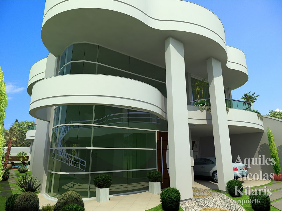 Arquiteto - Aquiles NÃ­colas KÃ­laris - Residential Projects - Projeto Goiania - GO