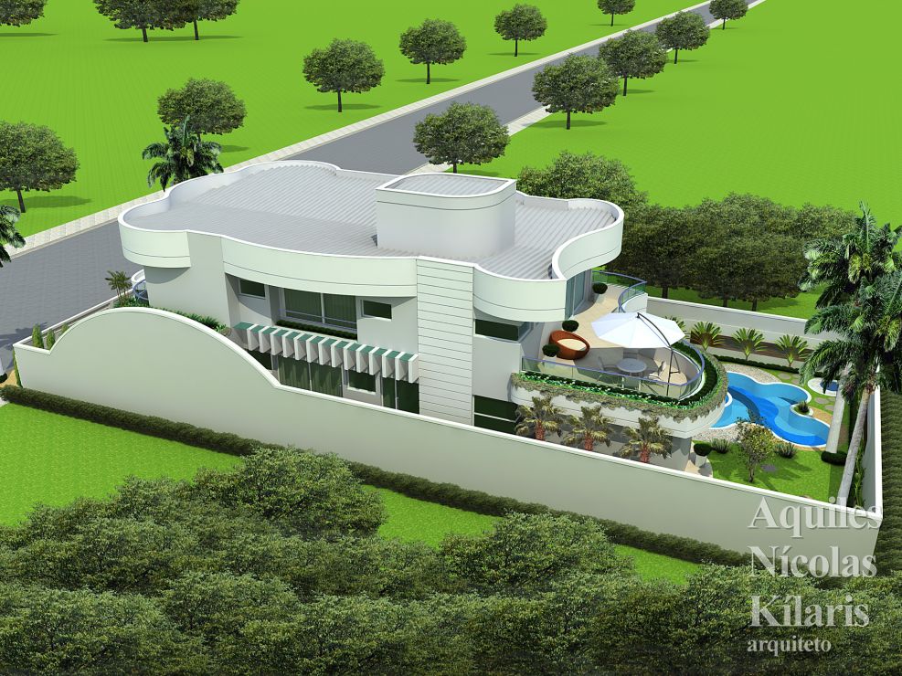 Arquiteto - Aquiles NÃ­colas KÃ­laris - Residential Projects - Projeto Goiania - GO