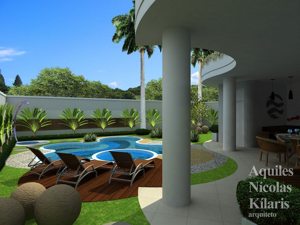 Arquiteto - Aquiles NÃ­colas KÃ­laris - Residential Projects - Projeto Goiania - GO