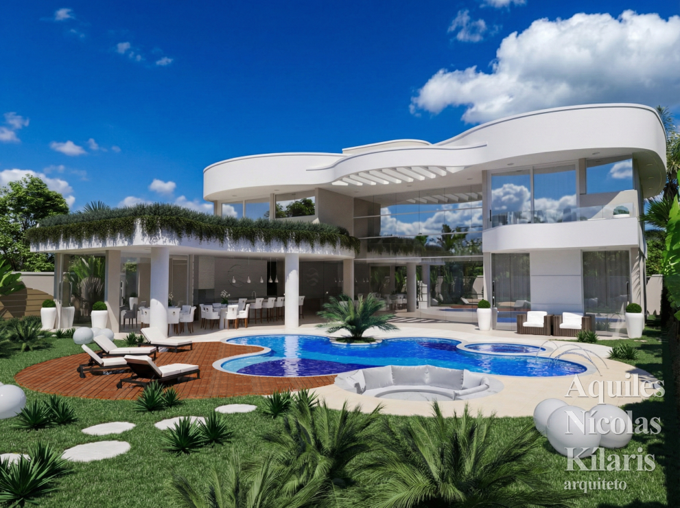 Arquiteto - Aquiles NÃ­colas KÃ­laris - Residential Projects - Projeto Goias